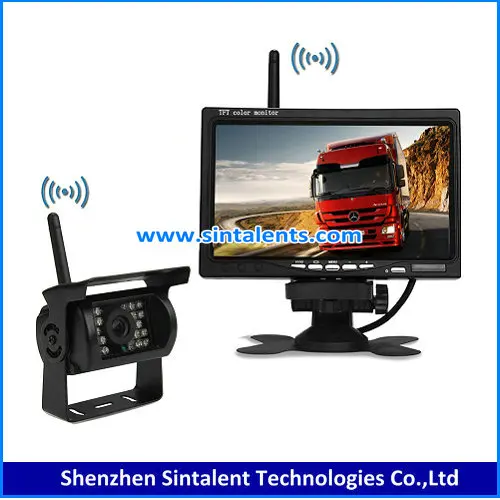 24V Truck Backup Parking Sensor Rearview Camera System