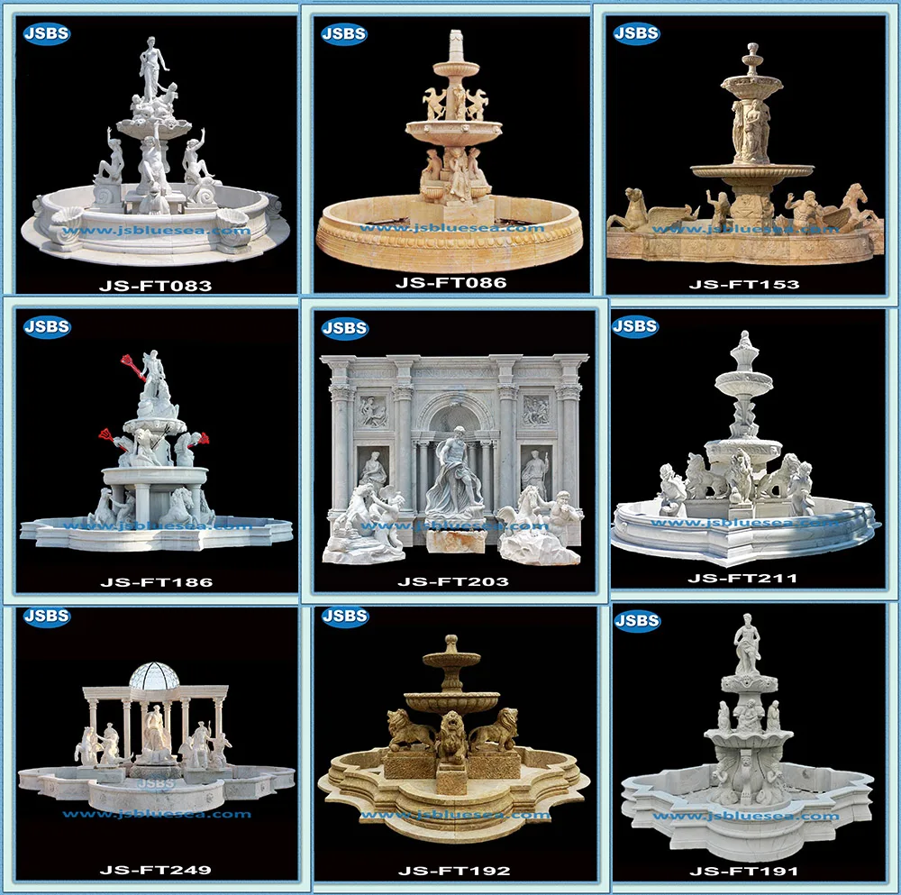 Large Outdoor Sandstone Water Wall Fountains With Planter Buy Unique