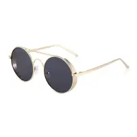 

Luxury Steampunk Men Sunglasses Sun Glasses Vintage Metal Eyewear Steam Punk Sunglass UV400 Male