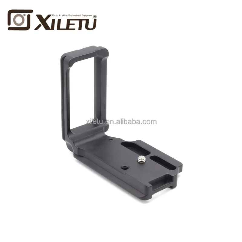 

XILETU LB-D500L Professional Quick Release Plate mini Ball Head Bracket Plate For Nikon D500 Interface Size 38mm Arca Standard, Black