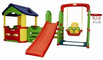 baby swing and slide set