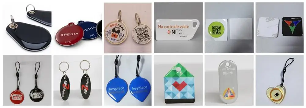 Programmable Nfc Dog Tag With Unique Qr Code Different Id Number For ...