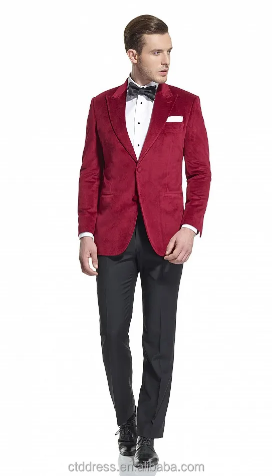 fancy red suit