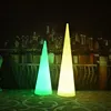 LED Conical Floor Lamp/outdoor Christmas lights/Rechargeable decorative lamp