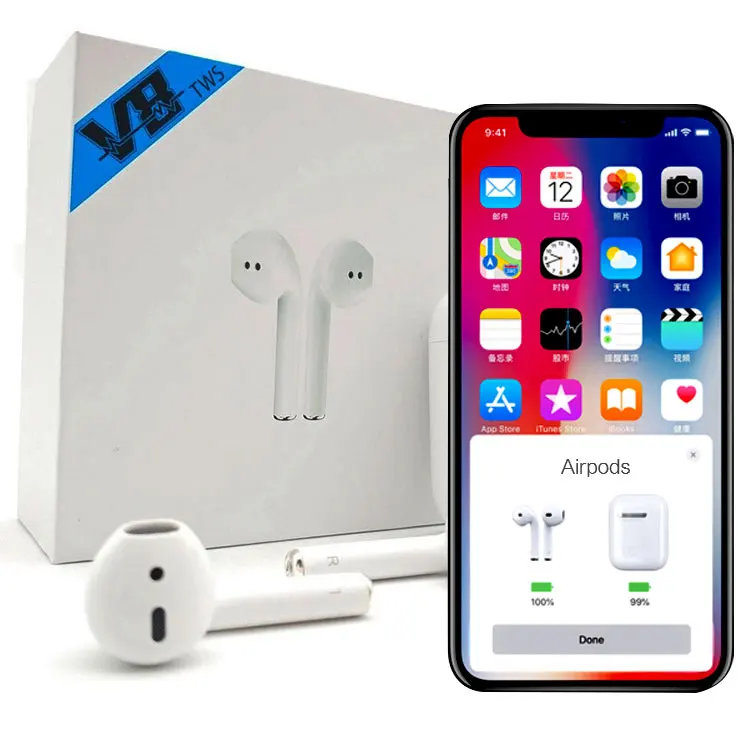

i10 tws V8 Tws Pop Up Window Bluetooth Earbuds Wireless Mini 5.0 Stereo Microphone Headphones With Charging Box