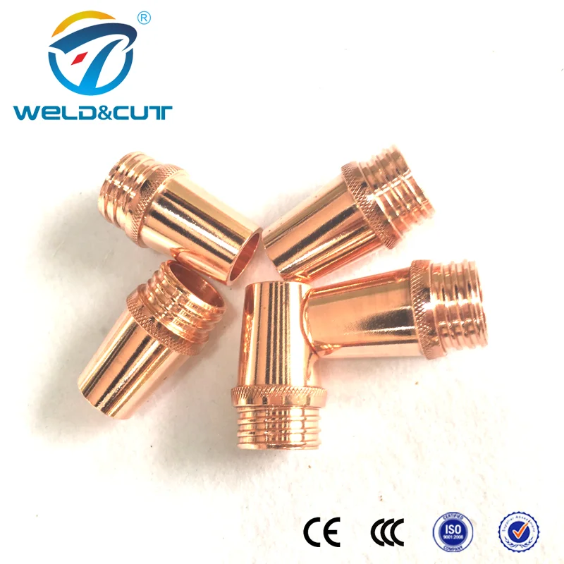 Buse De Pistolet à Souder MIG 24CT-62S - Lot De 2 Pour Lincoln Tweco 300-400, Diamètre 5/8 Pouce