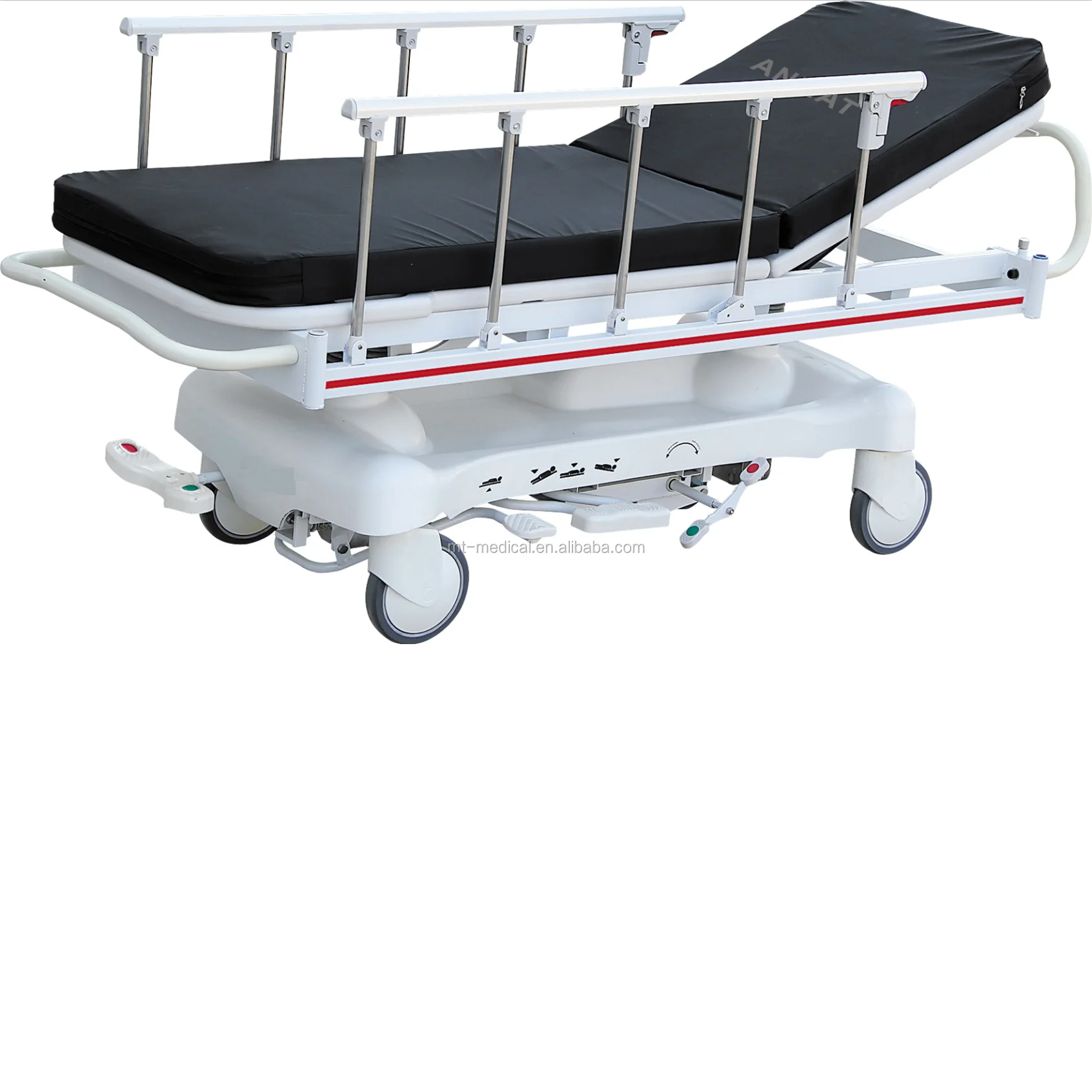 2018 new type popular hydraulic mobile hospital emergency patient stretcher