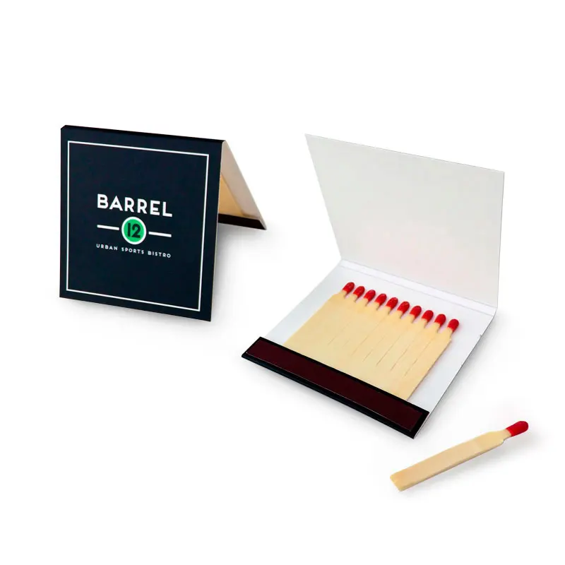Simple And Portable Customized Book Matches Safety Matches Buy Book