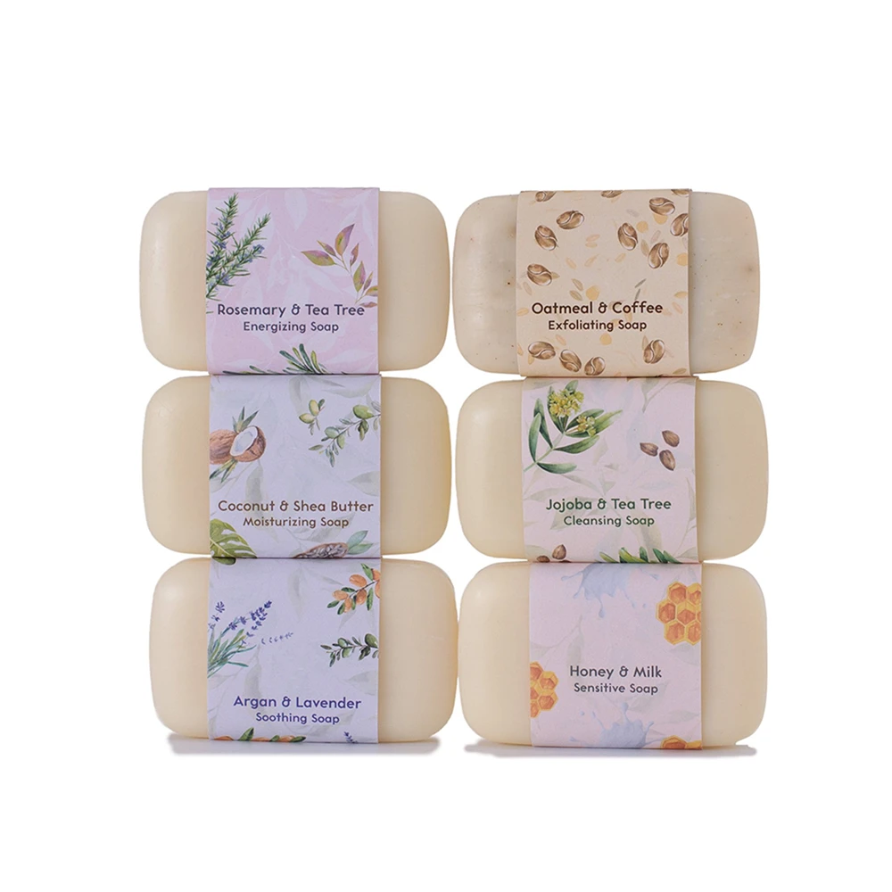 100% Natural Organic 6 Piece Moisturizing Body Wash Soap Bar - Buy ...