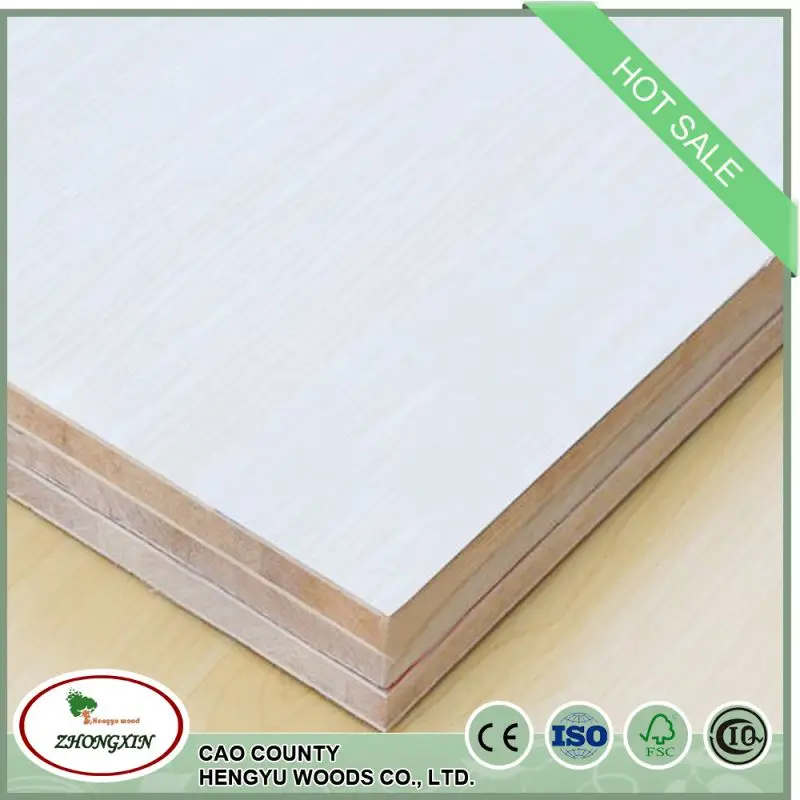 
Accept OEM door frame 12mm paulownia core wood boards veneer block board 