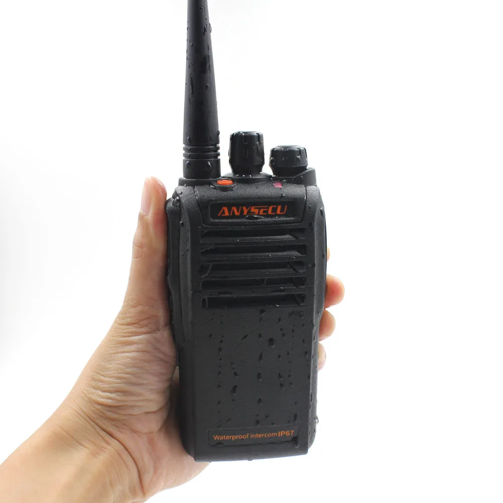 Anysecu Wp67 Ip67 Waterproof Radio Uhf F400470mhz Amateur Radio Uv