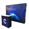 10ft Portable exhibition displays Trade Show Wall Media Wall Banner Stand