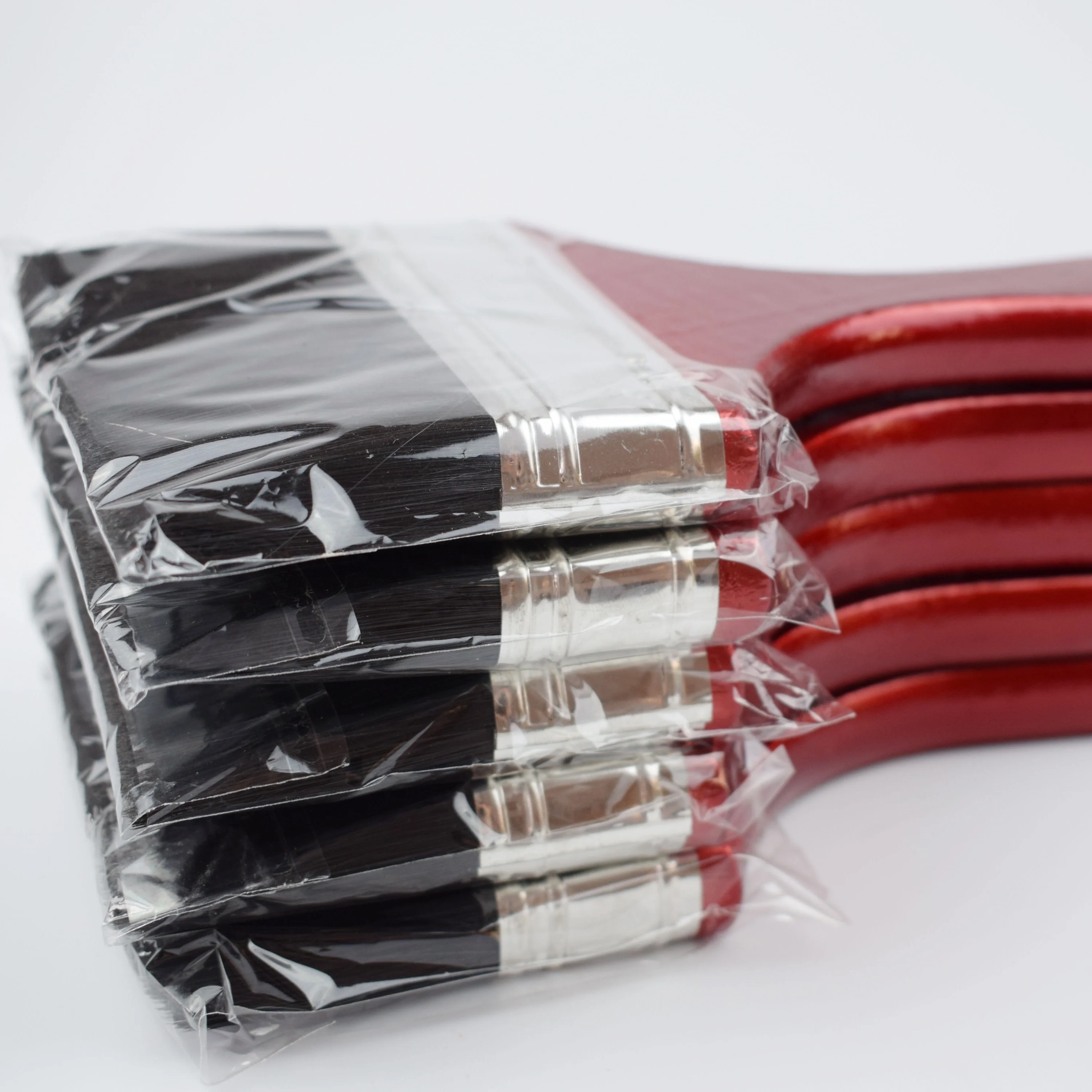 

2023 Factories Hot Selling Red Wood Handle Black Silk Paint Brush Soft Bristle Brush Paint Brush Holder