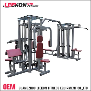 Leekon Wholesale Professional 8 Station Multi Exercise Sport Machines Gym Equipment Guangzhou ...