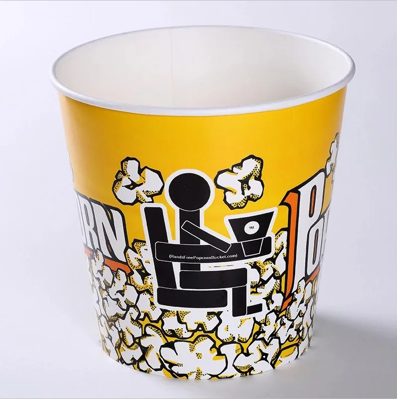 Custom 32oz 46oz 64oz 85oz 130oz Popcorn Paper Cup Bucket Buy Popcorn