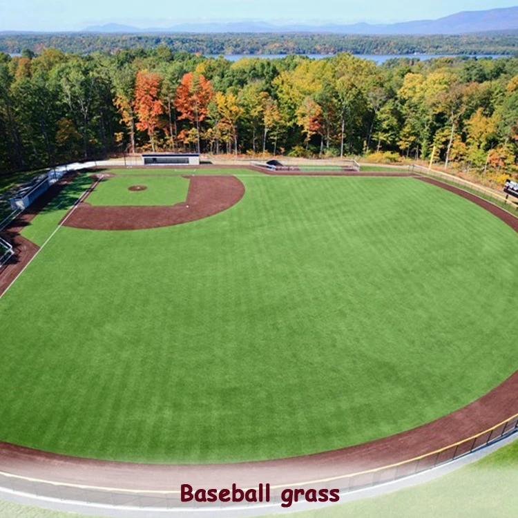 U shape natural looking 35mm artificial carpet grass for garden