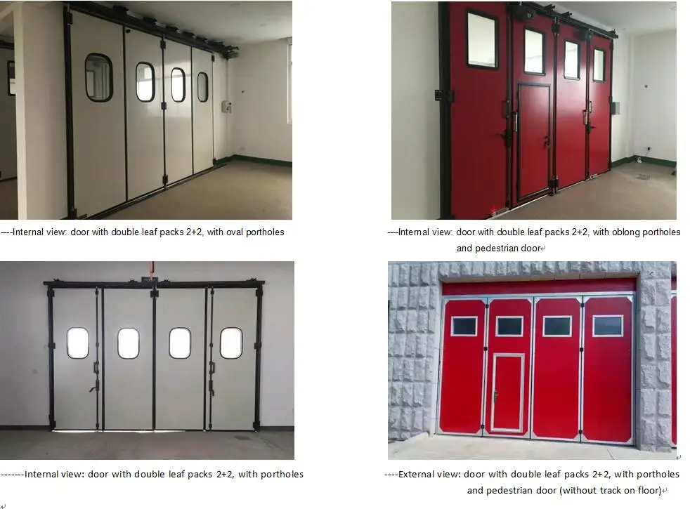 Automatic aluminum folding doors exterior bifold door