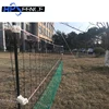 Mesh woven hdpe UV plastic pe 1.25 height electric chicken net with gate