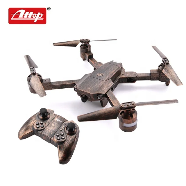 Attop 2.4G wifi camera rc quadcopter 4 axis gyro rc folding drone with AR funtion