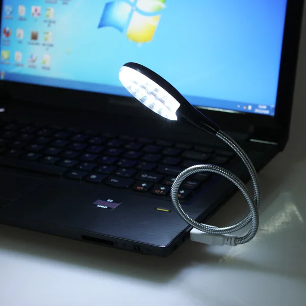 Flexible 18 LED USB Light Led Lamp For Laptop Lights Computer Lamp Book Reading Light For Laptop Computer With Magnifier