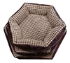 High quality pet dog bed suede pet cat security bed