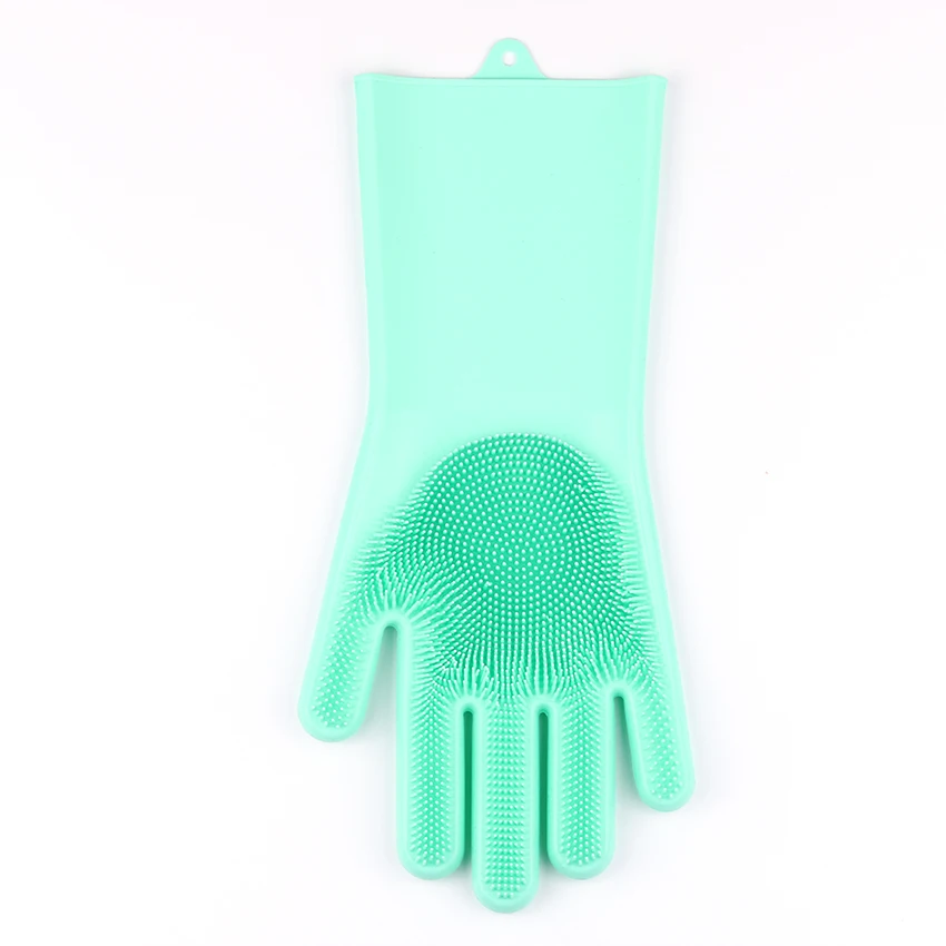 

Immediately Delivery Free sample multifunctional silicone Dish Scrubber Magic Cleaning Washing Gloves, N/a