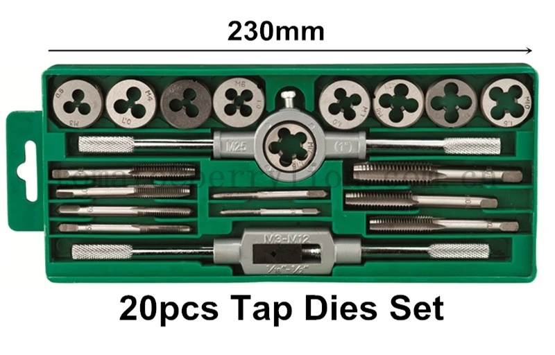 Berrylion Metric Set Screw Thread Plug Taps Hand Screw Taps With Tap