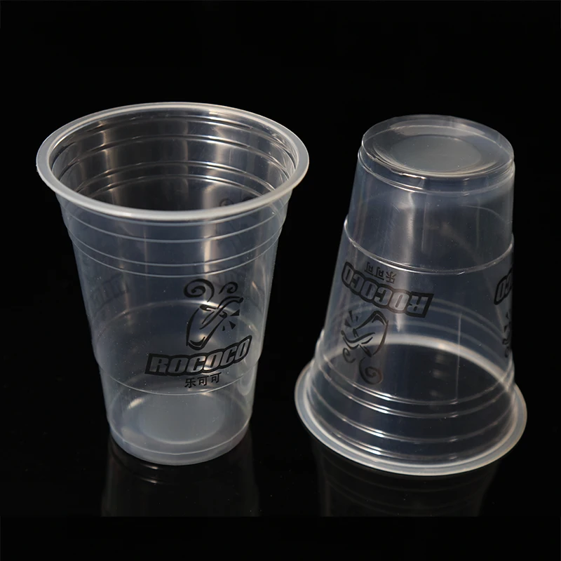 450ml New Pp Plastic Disposable Fast Food Drinking Cups And Lids Buy