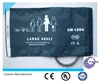 CM1204 blood pressure cuff for large adult 33-47cm, single tube with bladder, CE, ISO13485 and CFDA approval