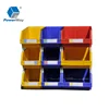 600*400*220mm 50L large size plastic stackable storage bins with dividers
