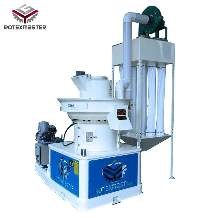 Straw Pellet Mill,Rice Husk Pellet Press Machine With Automatic Lubrication System For Sale
