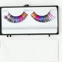 

Hand made synthetic decorated false Eyelashes Strip Eyelashes fancy dress party Glamour false eyelashes Masquerade lashes