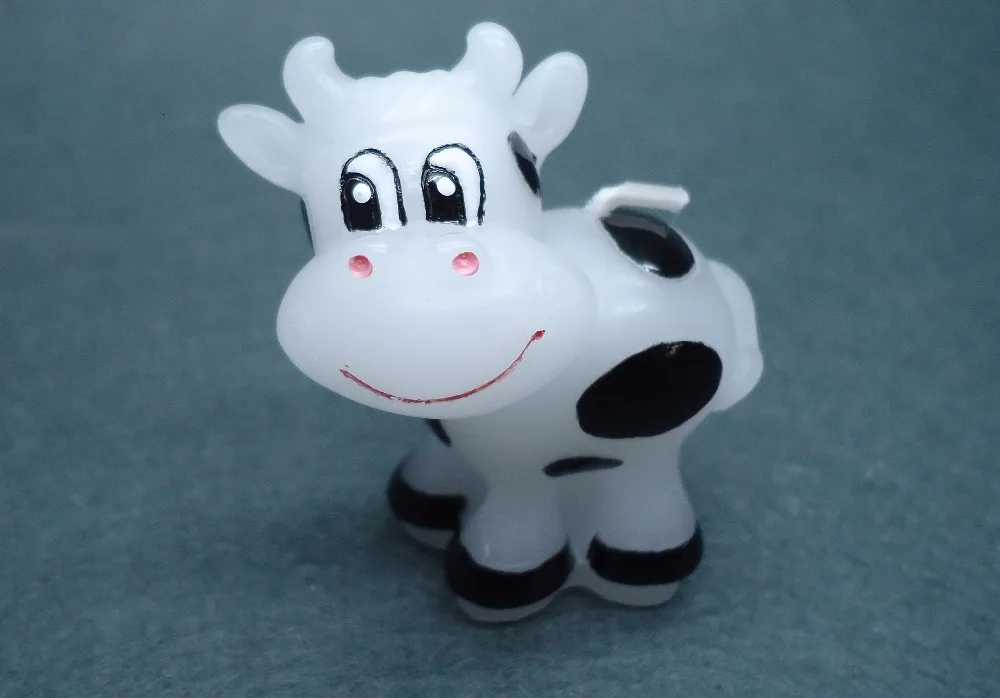 
Allite factory Creative Wedding/party decorative animal cow art candle 