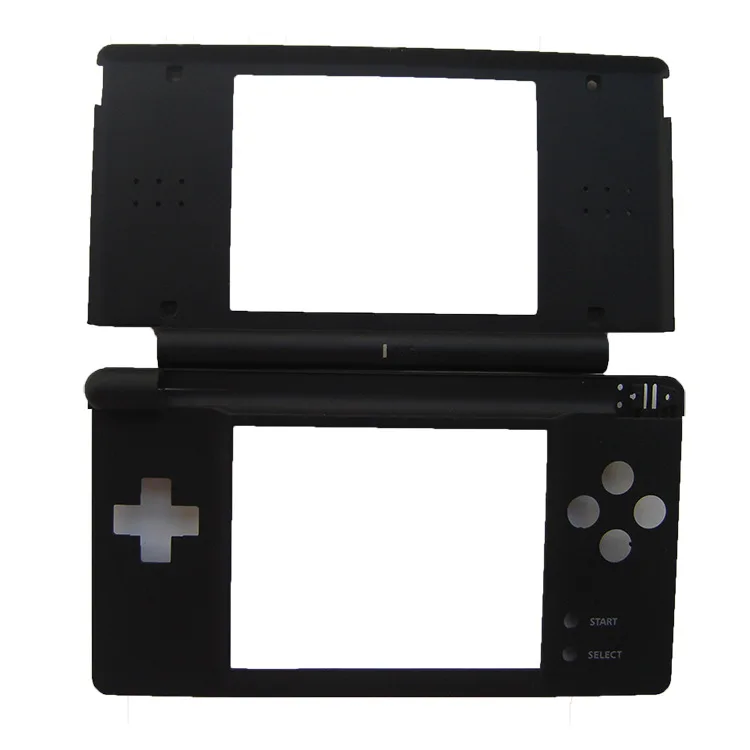 

For DS Lite Housing NEW Replacement Hinge Part Black Top Bottom Middle Shell Housing for Nintendo DS Lite Shell