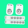 CE GS TUV ROHS german european 6 way germany plug socket power socket 4 outlet development power board/eu surge protector