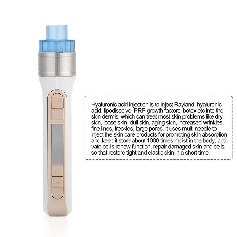 

Best effective meso injector water mesotherapy gun machine, White or customozied