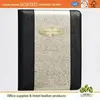 elegant classic style genuine leather restaurant a4 menu folder
