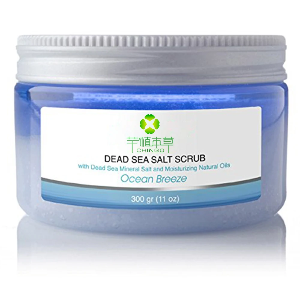 

Exfoliator deep cleaning private label dead sea salt body scrub