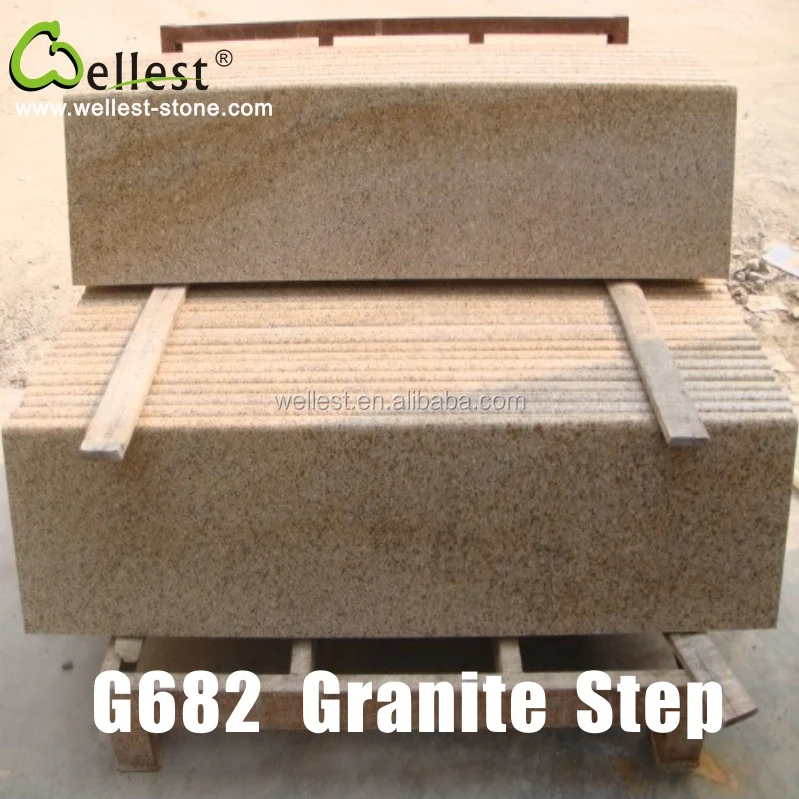 
Cheap Granite Stone Stair G682 Granite Steps And Risers 
