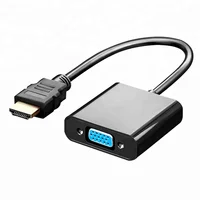 

SIPU High Quality HDMI to VGA Adapter Converter Adapter Male to Famale 1080P Digital to Analog Audio Video to Laptop Tablet PC