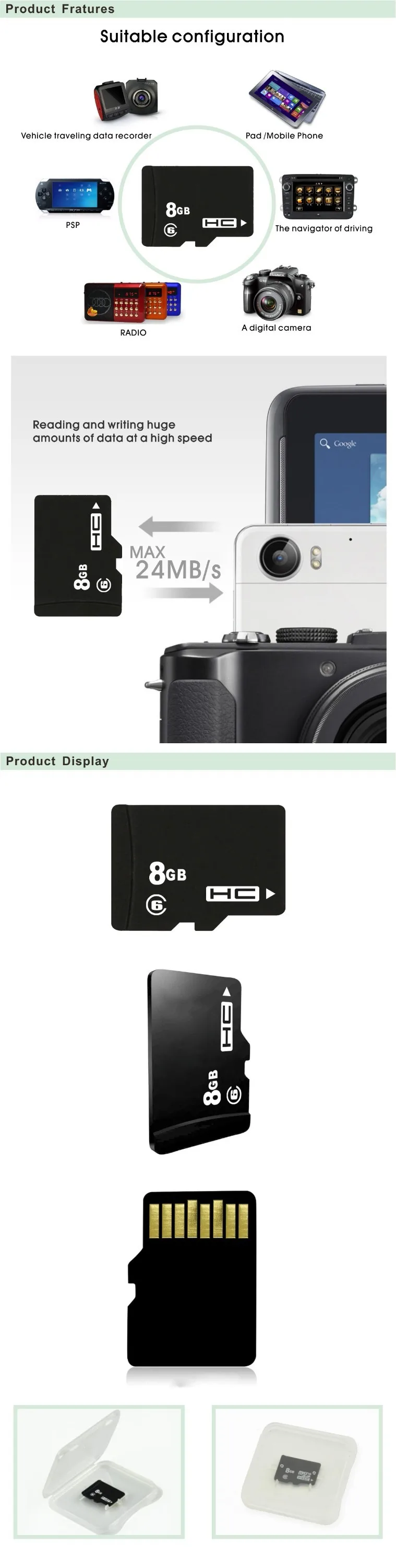 Stock 4 gb 32gb mini SD U3 Real Capacity TF scan disk memory card - ANKUX.COM