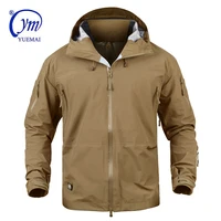 

Hot Design Military Tactical Winter Men Waterproof hardshell Jacket with hood