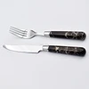 laguiole new designserrated knife and fork