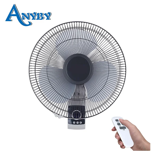 hot sale 16inch wall fan with remote control and LED display