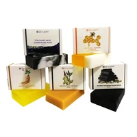 

Private Label Herbal Acne Goat Milk Bamboo Charcoal Black Soap Shampoo Bar Organic Natural Kojic Acid Whitening Handmade Soap