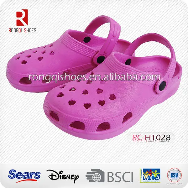 13 Heart-shaped air holes injection clogs 13 Heart-shaped air holes injection clogs