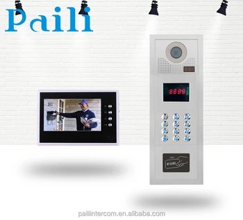 Best Selling Video Door Phone With Rain Cover Door Bell Cat 5