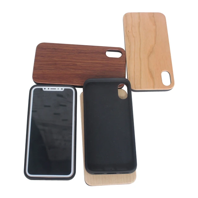 

Factory wholesale soft TPU wooden all-covered phone case for iPhoneX
