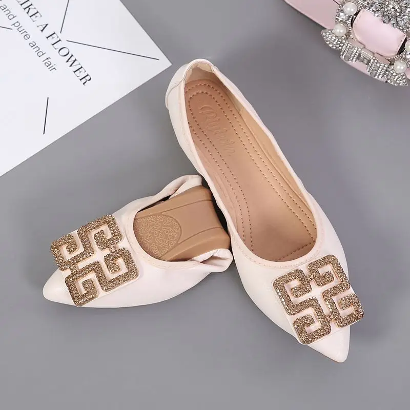 

women shoes female foldable comfortable ladies flat shoes guangzhou
