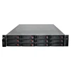 2U 19 inch Rackmount Industrial case with 12Bay HDD hot swap storage miner case for filecoin
